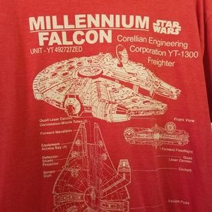 2 for $15 XL  Millennium Falcon Tee